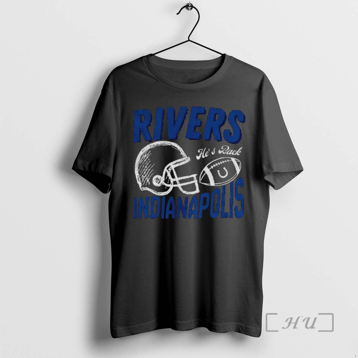 Officials Phillip Rivers Hes Back Indianapolis Colts Football T-Shirts, Hoodie, Sweatshirt | DripVista.com