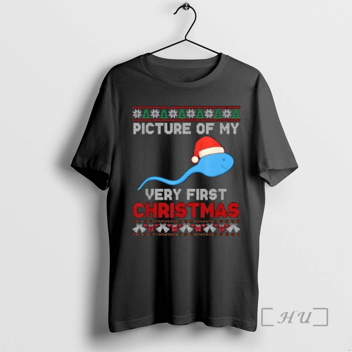 Officials Picture Of My Very First Christmas Joke Funny Xmas T-Shirts, Hoodie, Sweatshirt | DripVista.com