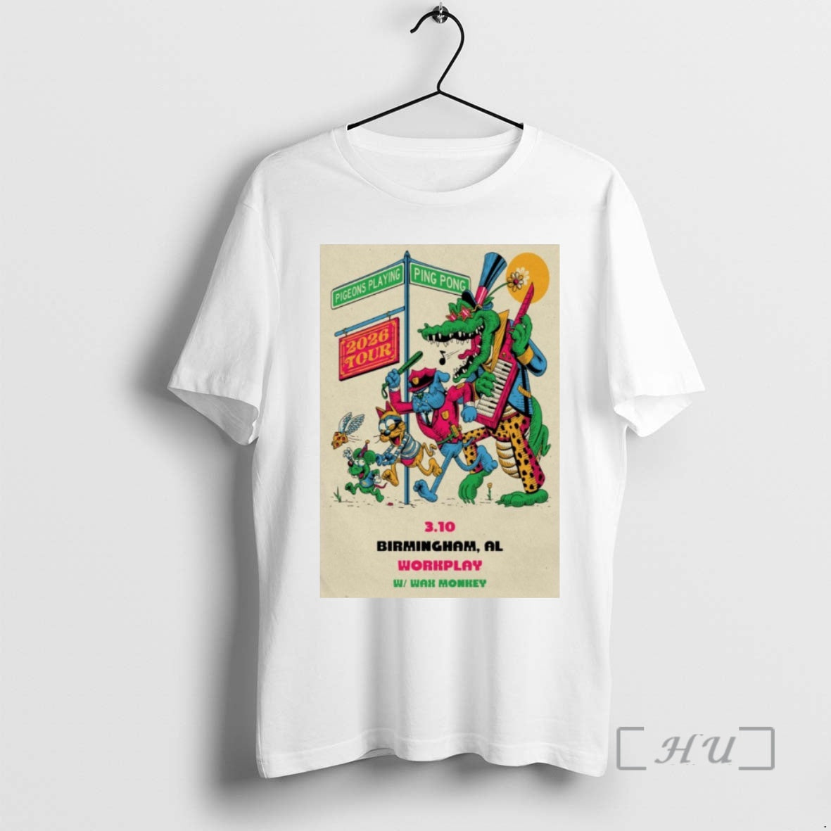 Officials Pigeons Playing Ping Pong Birmingham Al March 10 2026 T-Shirts, Hoodie, Sweatshirt | DripVista.com