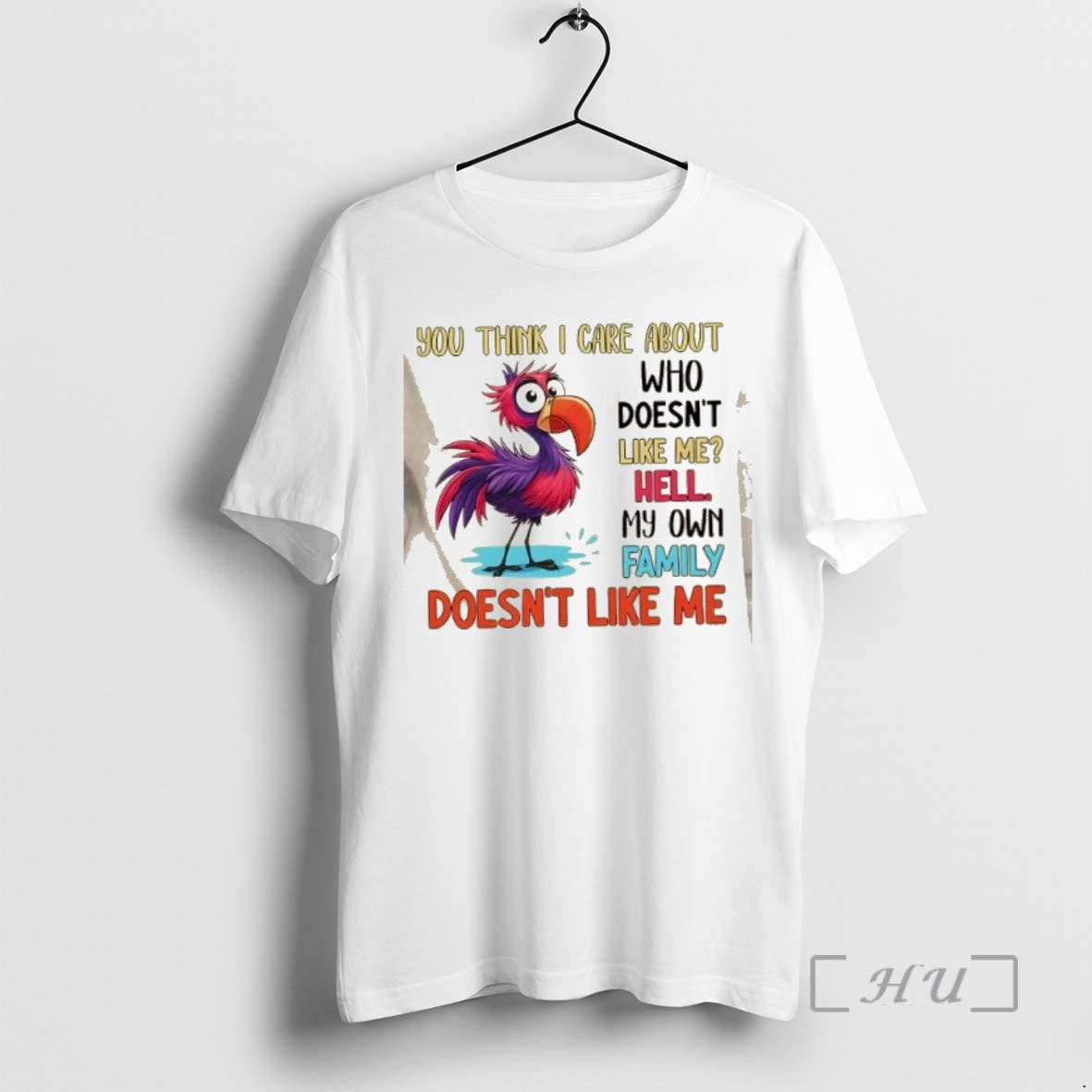 Officials Pink Crow You Think I Care About Who Doesnt Like Me Hell My Own T-Shirts, Hoodie, Sweatshirt | DripVista.com
