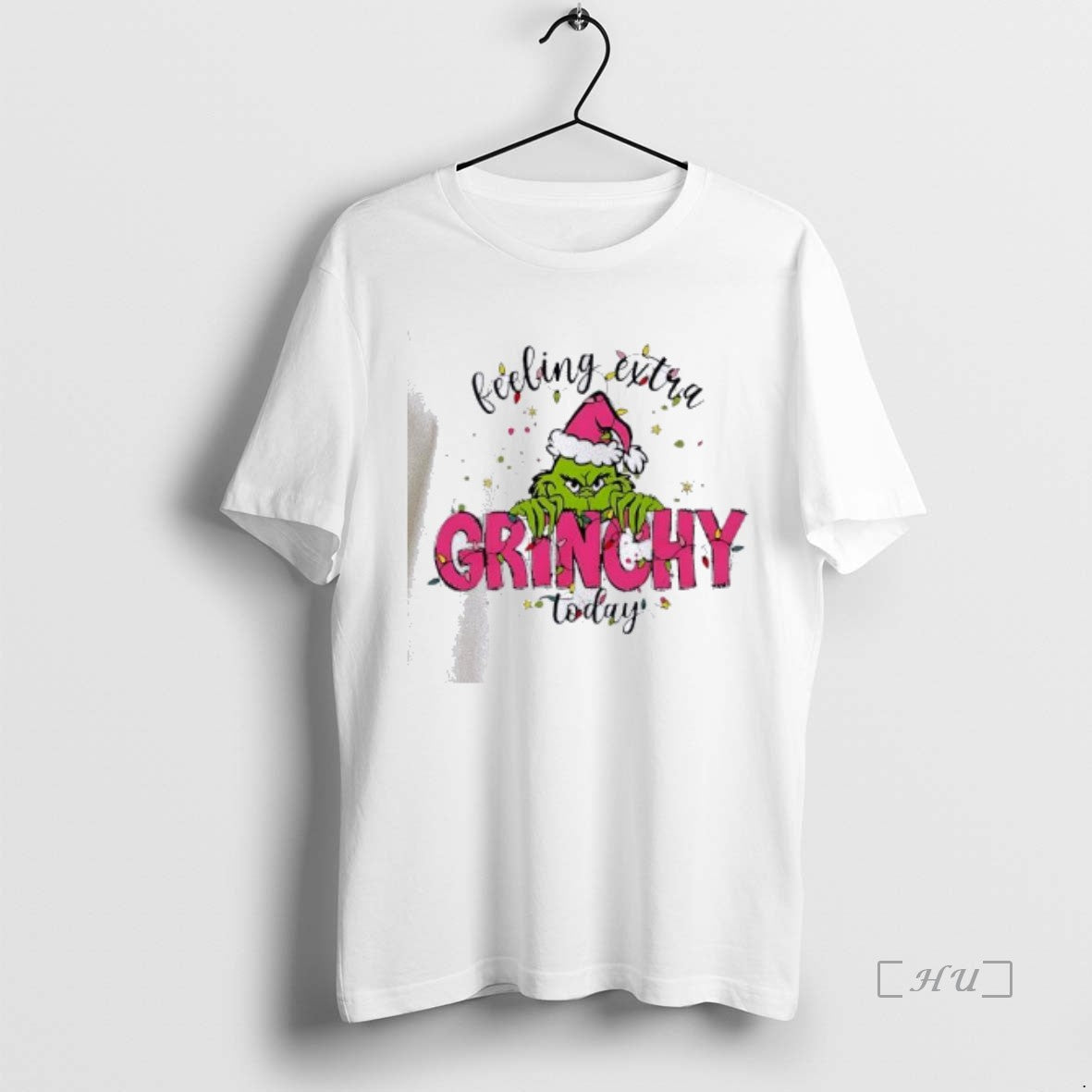 Officials Pink Feeling Extra Grinchy Today T-Shirts, Hoodie, Sweatshirt | DripVista.com