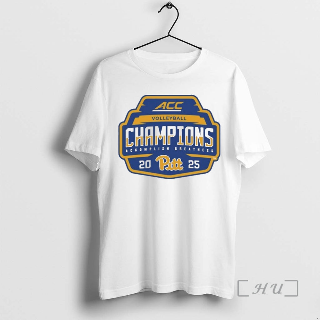 Officials Pitt Panthers 2025 Acc Volleyball Champions T-Shirts, Hoodie, Sweatshirt | DripVista.com