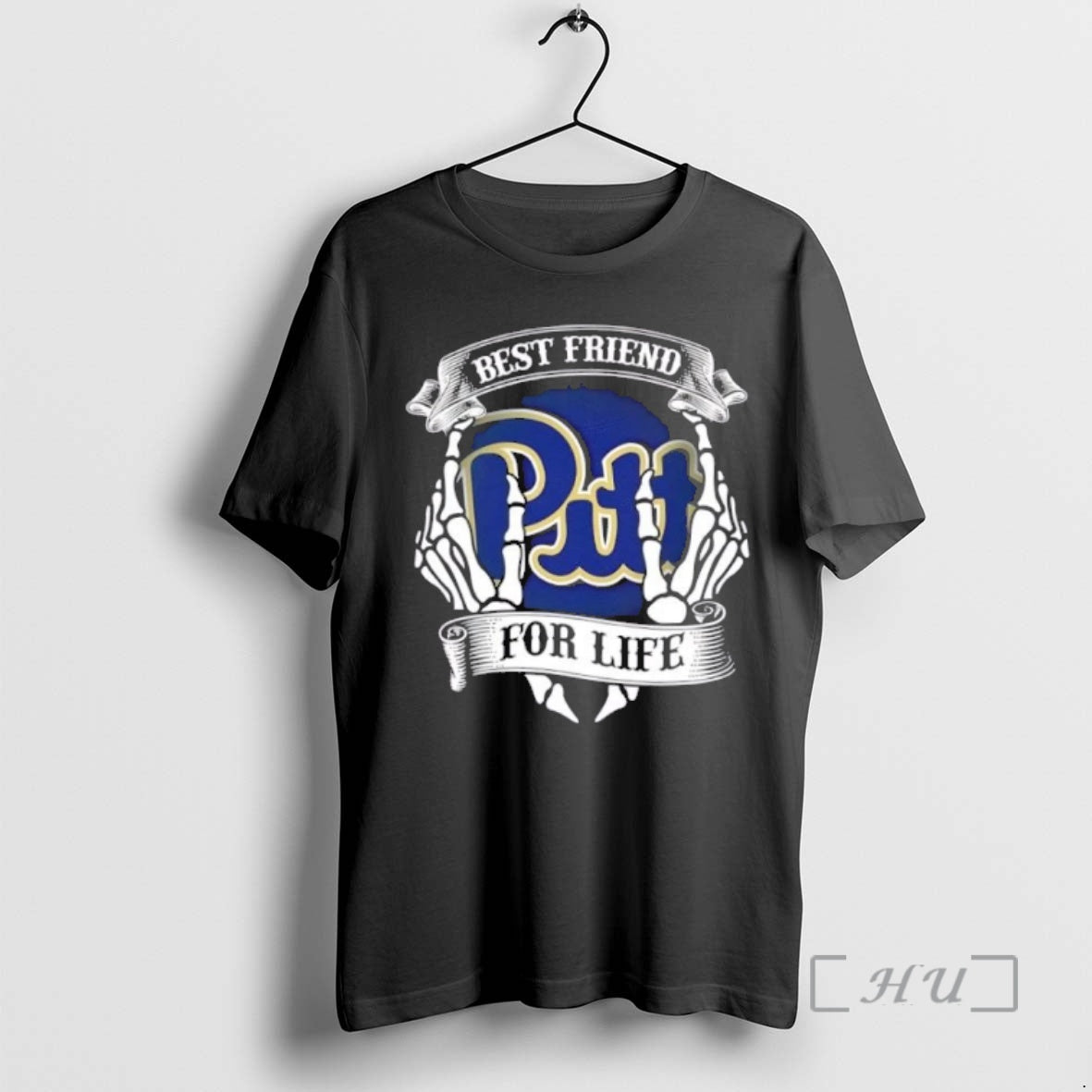 Officials Pittsburgh Panthers Best Friend For Life Hands Bones T-Shirts, Hoodie, Sweatshirt | DripVista.com