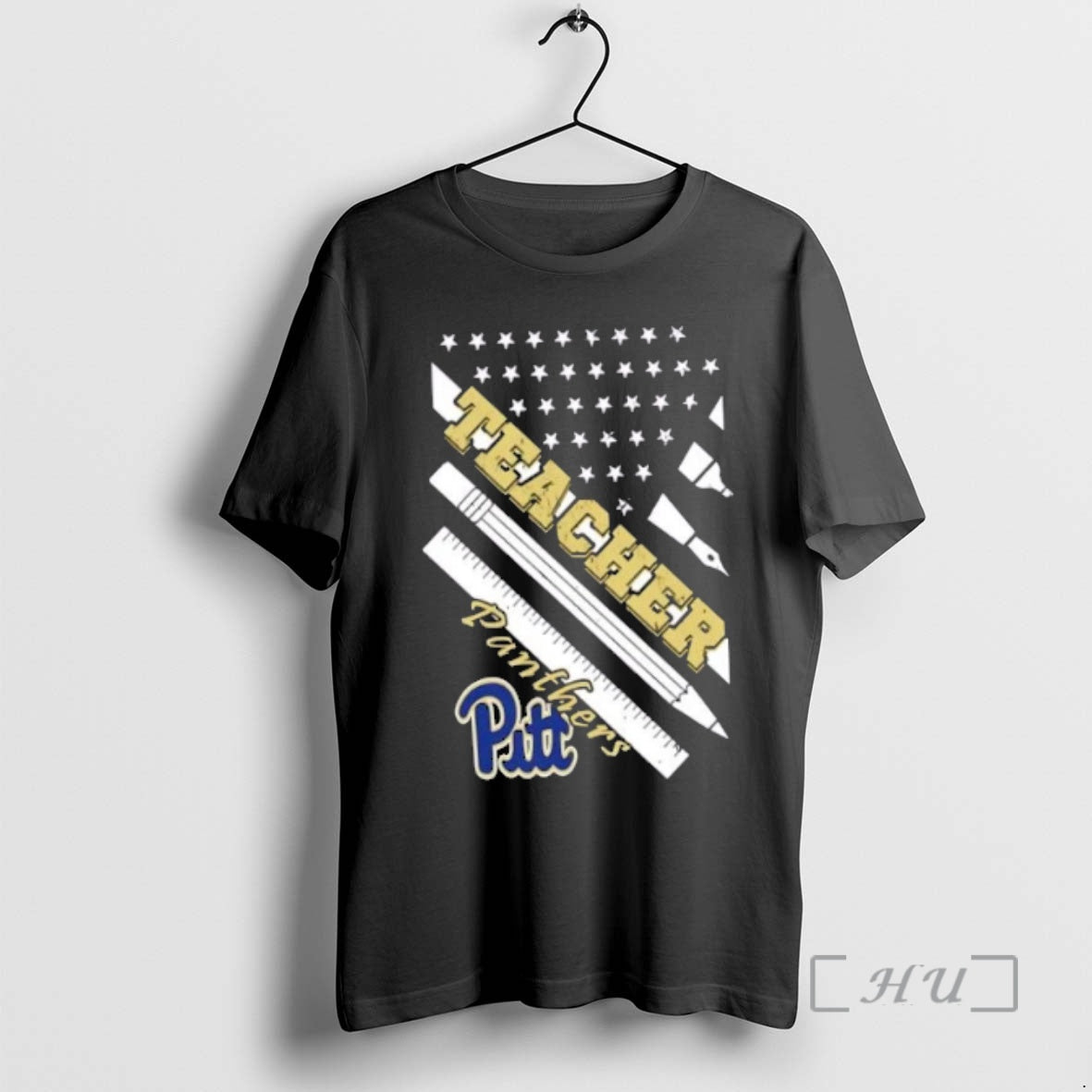 Officials Pittsburgh Panthers X Teacher American Flag T-Shirts, Hoodie, Sweatshirt | DripVista.com