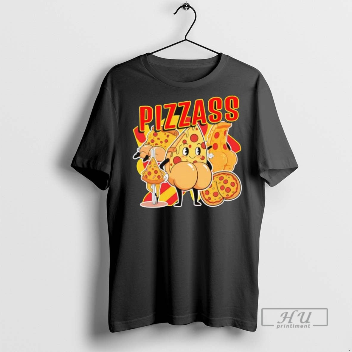 Officials Pizzass Pizza Characters Graphic T Shirt Sweatshirt Hoodies