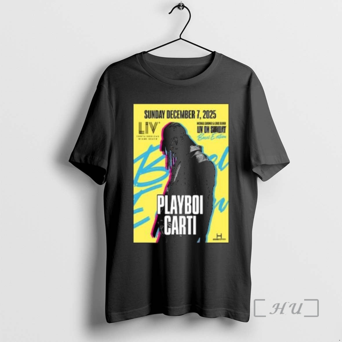Officials Playboi Carti Live At Liv Miami On December 7 2025 Circle Black Premium T-Shirts, Hoodie, Sweatshirt