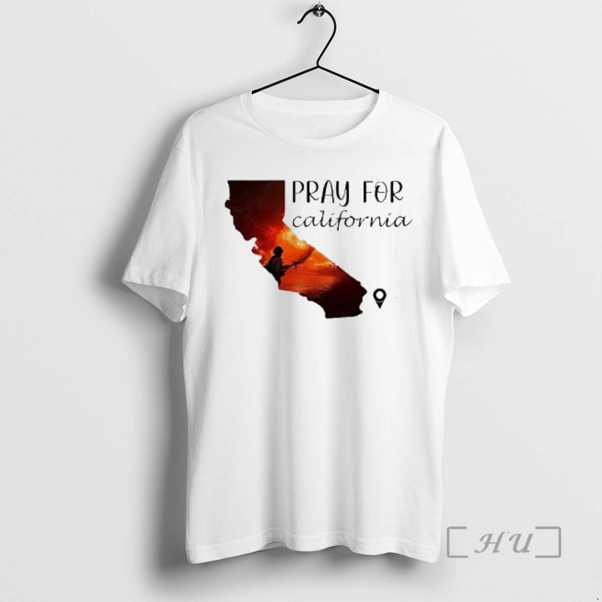 Officials Pray For California Printed T-Shirts, Hoodie, Sweatshirt | DripVista.com