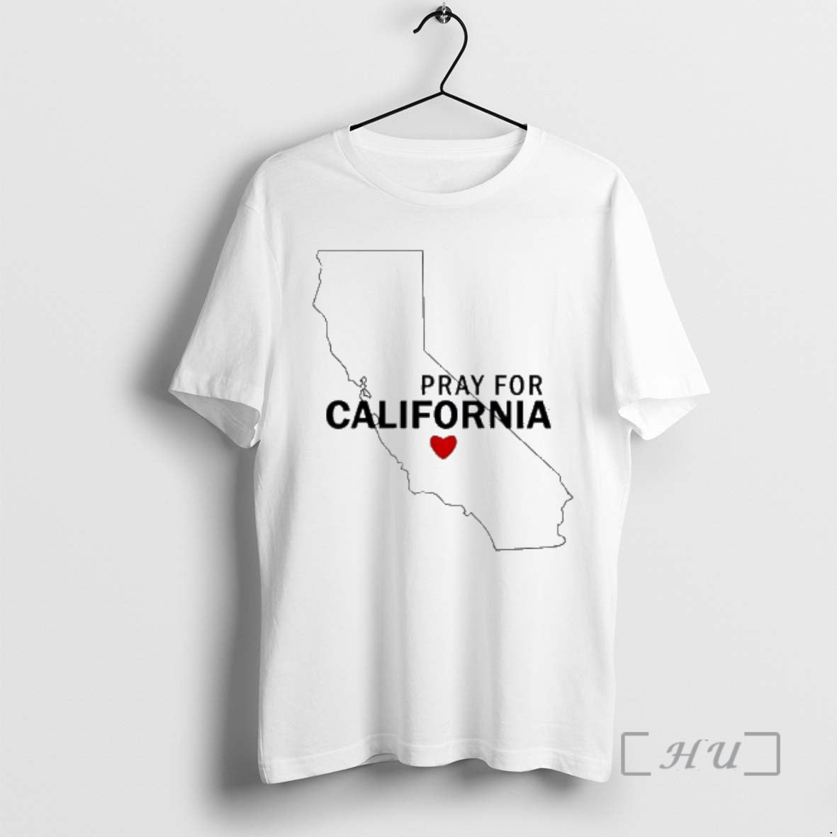 Officials Pray For California Printed Heart T-Shirts, Hoodie, Sweatshirt | DripVista.com