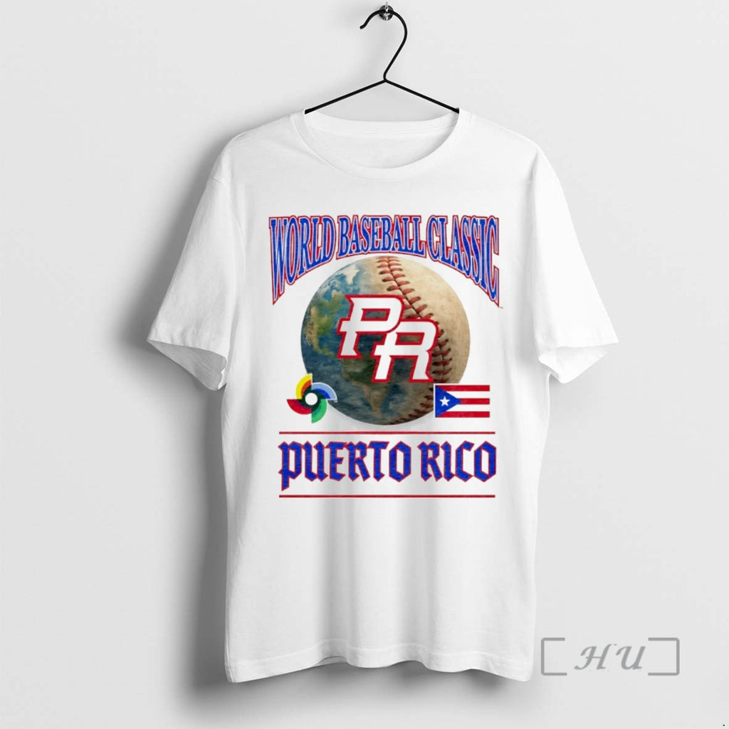 Officials Puerto Rico 2026 World Baseball Classic Logo Circle T-Shirts, Hoodie, Sweatshirt | DripVista.com