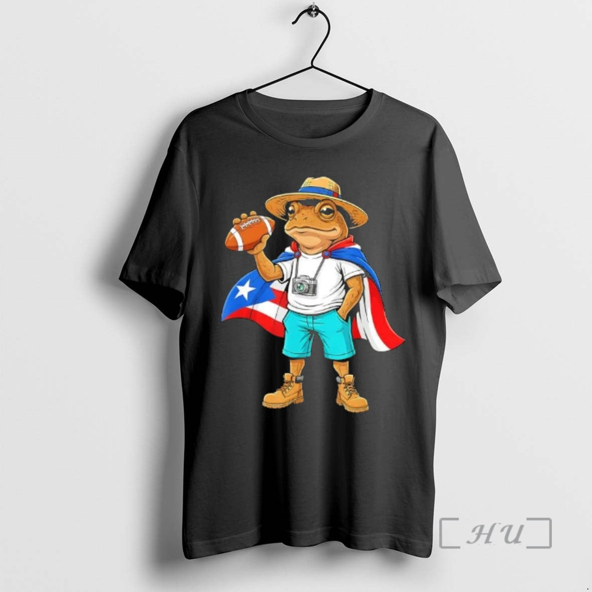 Officials Puerto Rico Coqui Frog Funny Football T-Shirts, Hoodie, Sweatshirt | DripVista.com
