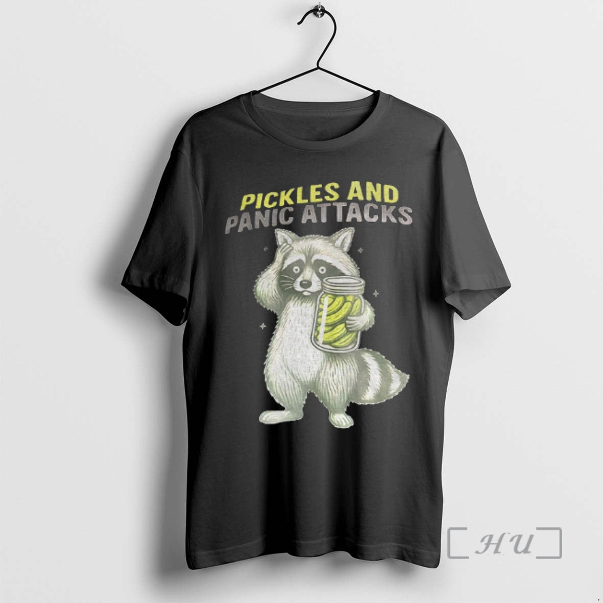 Officials Raccoon Pickles And Panic Attacks Vintage T-Shirts, Hoodie, Sweatshirt | DripVista.com