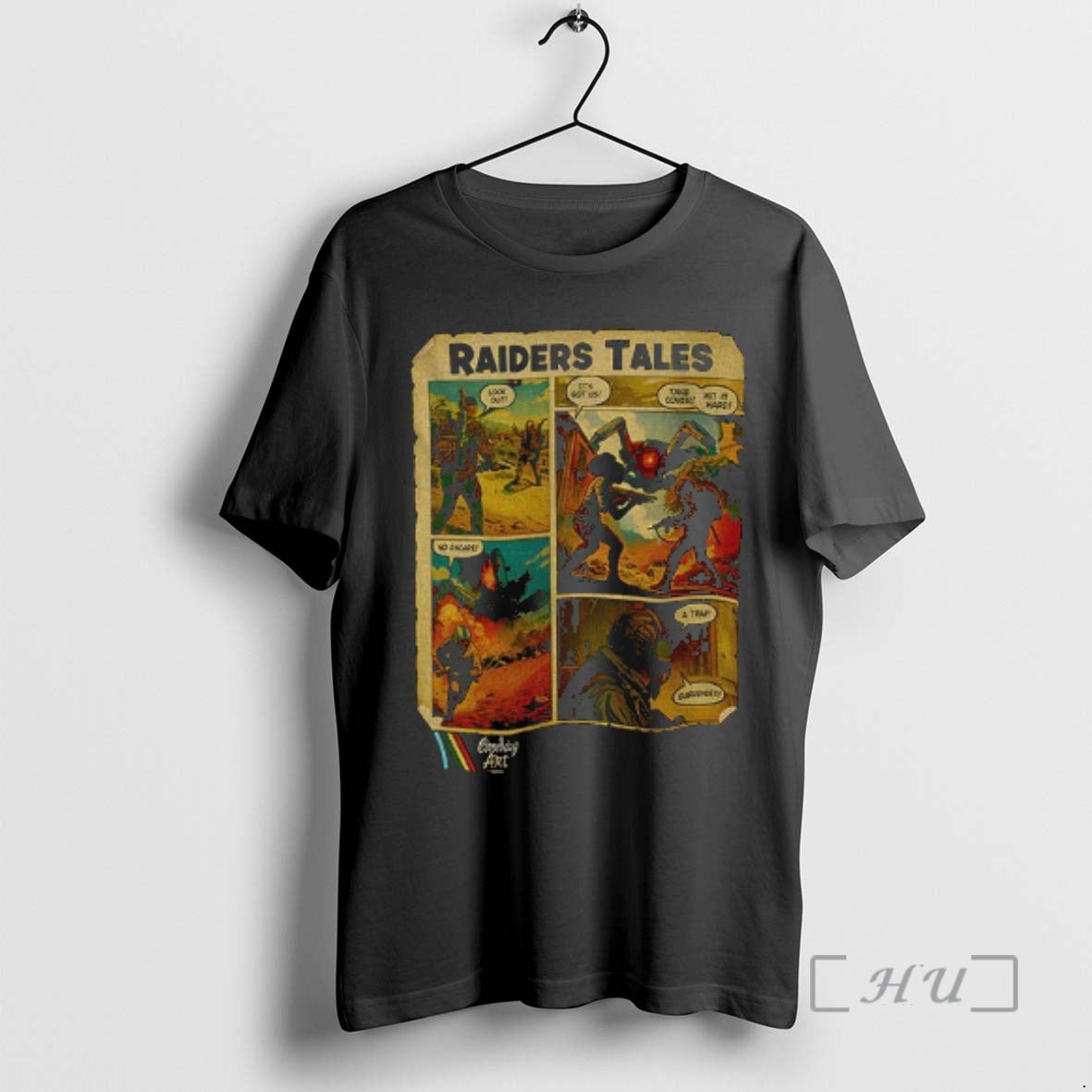 Officials Raiders Tales Comic Looter Scene Arc Raiders Inspired T-Shirts, Hoodie, Sweatshirt | DripVista.com