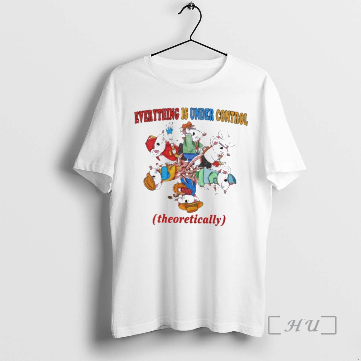 Officials Rat King Everything Is Under Control Theoretically T-Shirts, Hoodie, Sweatshirt | DripVista.com