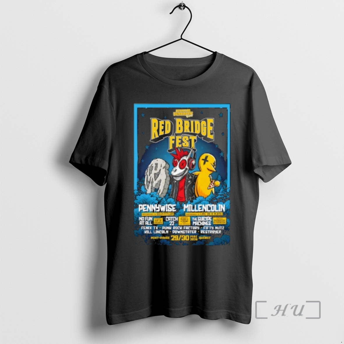 Officials Red Bridge Fest 5 29 5 30 2026 Quebec Canada Premium T Shirts Sweater Hoodie, Sweatshirt | DripVista.com