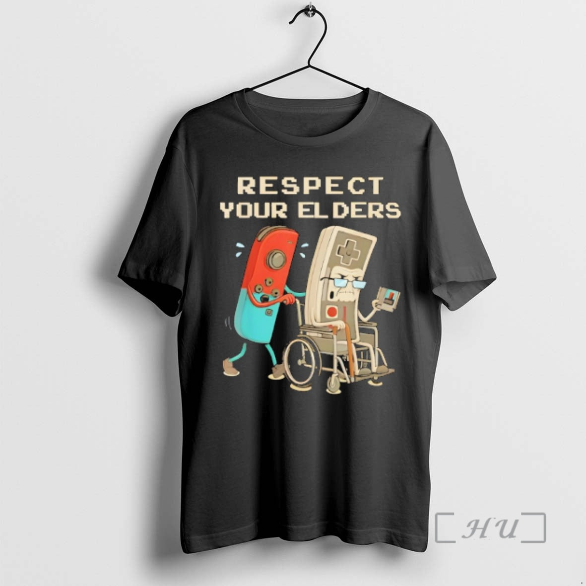 Officials Respect Your Elders Retro Gaming Funny Gamer Controller 80s T-Shirts, Hoodie, Sweatshirt | DripVista.com