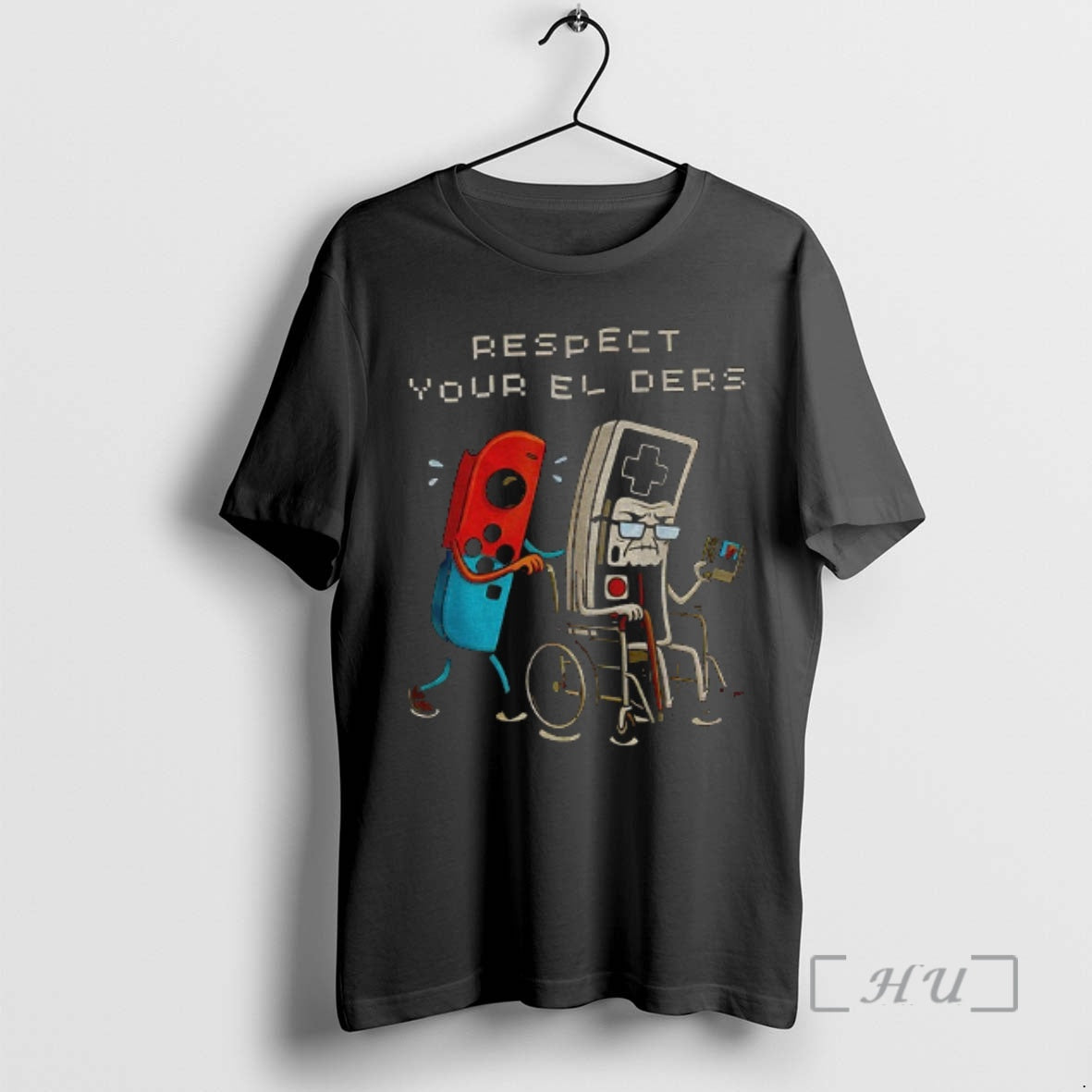 Officials Respect Your Elders Retro Gaming Funny T-Shirts, Hoodie, Sweatshirt | DripVista.com