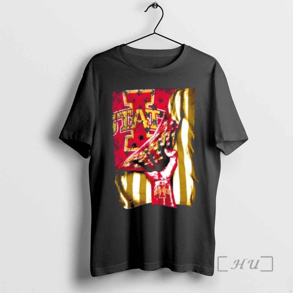 Officials Revealing The Glory Iowa State Cyclones X Usa Flag T-Shirts, Hoodie, Sweatshirt | DripVista.com