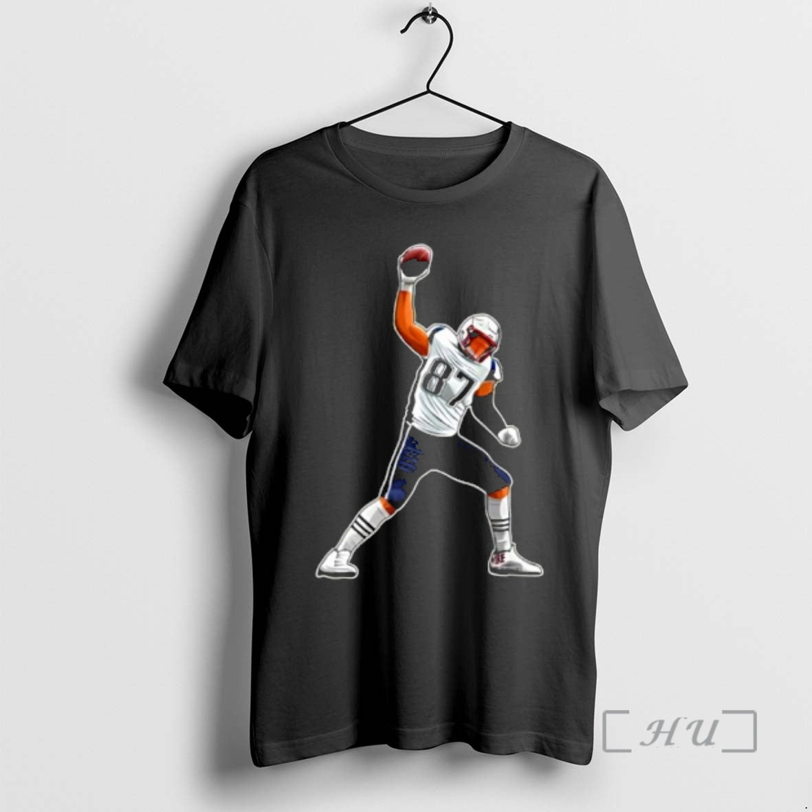 Officials Rob Gronk 87 Angry Touchdown Football T-Shirts, Hoodie, Sweatshirt | DripVista.com