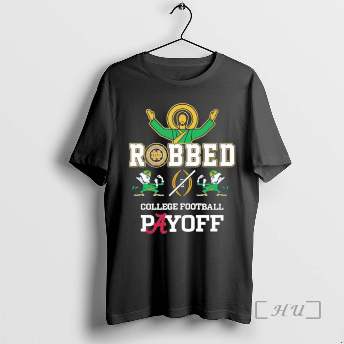Officials Robbed Cfp 2025 Notre Dame Fighting Irish T-Shirts, Hoodie, Sweatshirt | DripVista.com