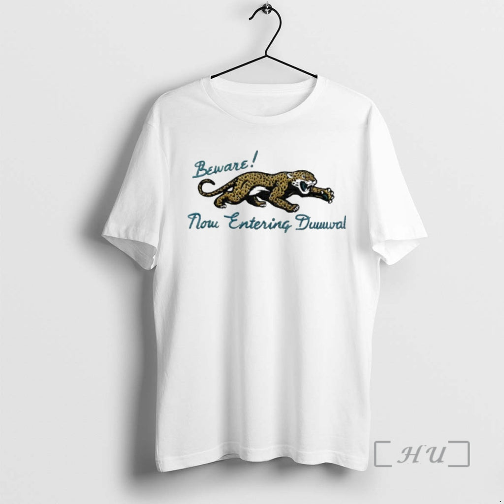 Officials Robert Hainsey Beware Now Entering Duuuval T-Shirts, Hoodie, Sweatshirt | DripVista.com
