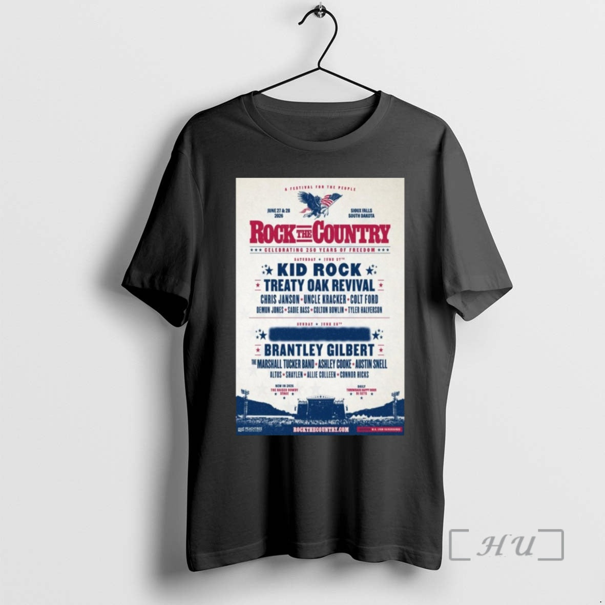 Officials Rock The Country Sioux Falls South Dakota June 27 28 2026 Events Premium T-Shirts, Hoodie, Sweatshirt