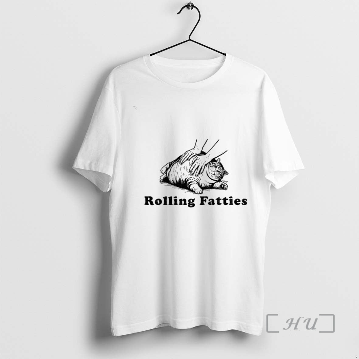 Officials Rolling Fatties Cat Funny Meme T-Shirts, Hoodie, Sweatshirt | DripVista.com