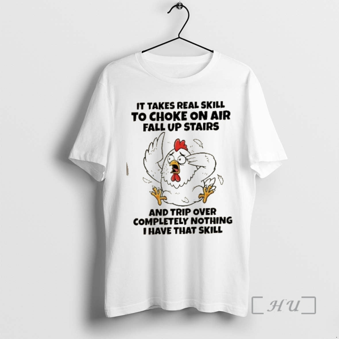 Officials Rooster It Takes Real Skill To Choke On Air Fall Up Stairs And Trip T-Shirts, Hoodie, Sweatshirt | DripVista.com