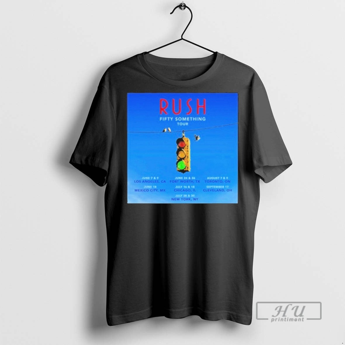 Officials Rush Fifty Something Tour 2026 T Shirts Sweatshirt Hoodies