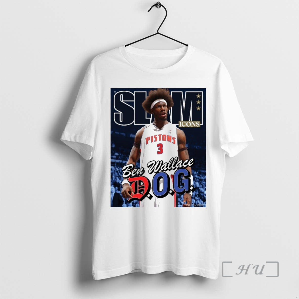 Officials Slam Icons Ben Wallace Dog Detroit Pistons T-Shirts, Hoodie, Sweatshirt | DripVista.com