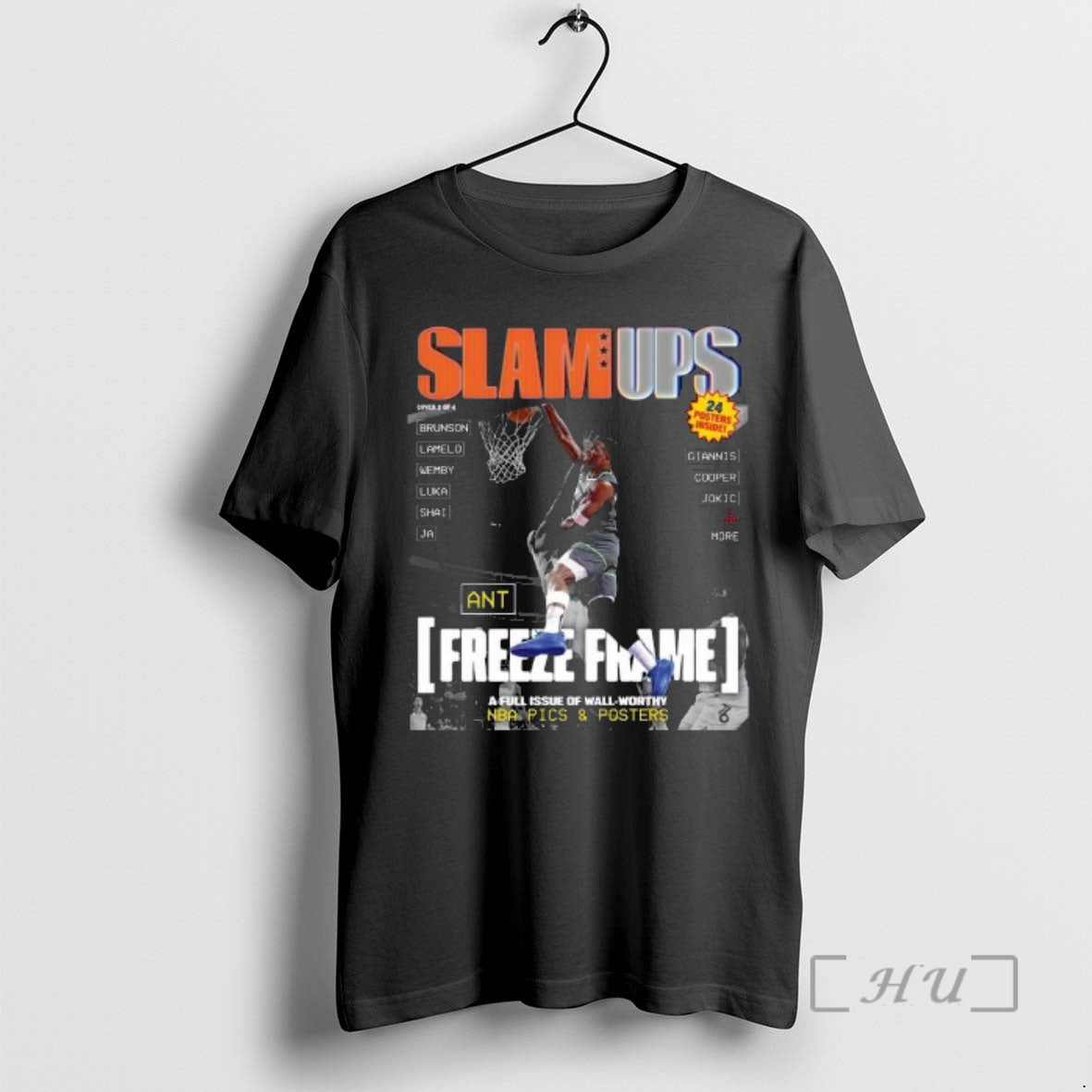 Officials Slamups Anthony Edwards Magazine T-Shirts, Hoodie, Sweatshirt | DripVista.com