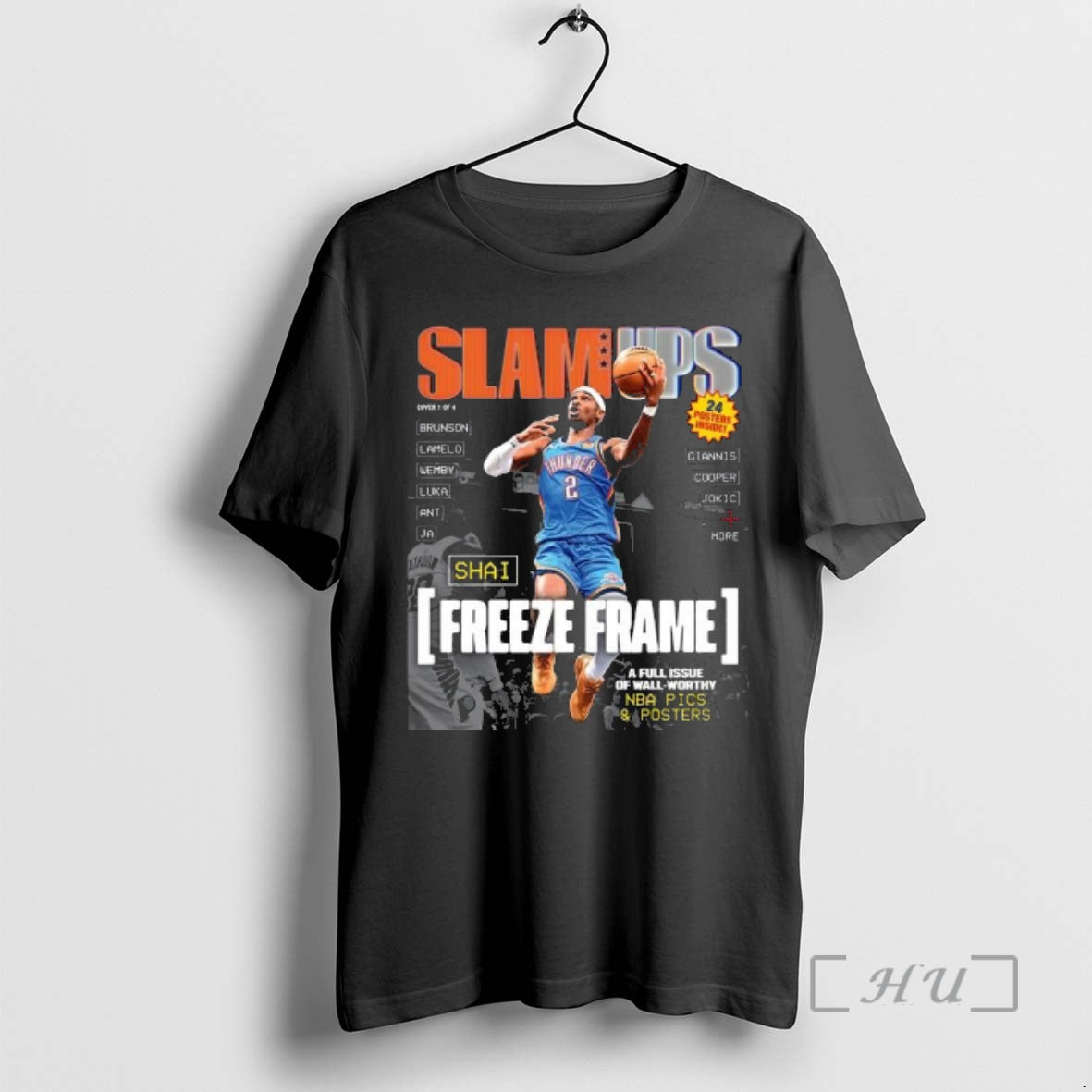Officials Slamups Shai Gilgeous Alexander Magazine T-Shirts, Hoodie, Sweatshirt | DripVista.com