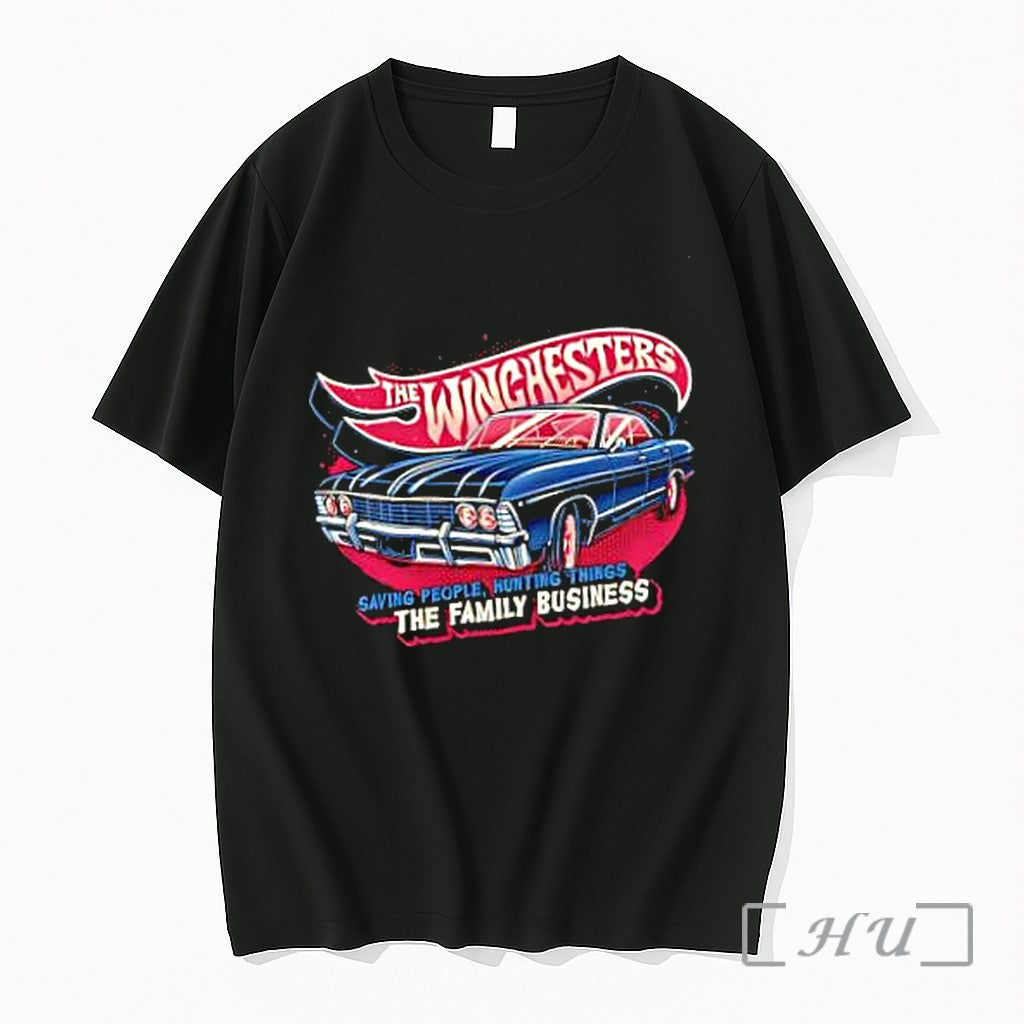 Officials Sam Dean Winchester Supernatural The Winghesters Saving People Hunting Things Premium T Shirts Sweater