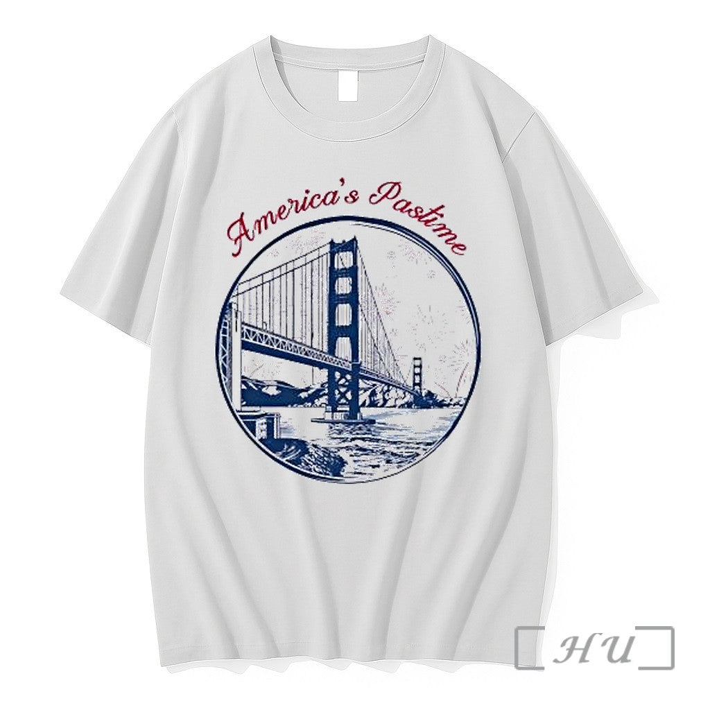 Officials San Francisco Giants Americas Pastime Golden Gate Bridge Fireworks Baseball Premium T Shirts Sweater