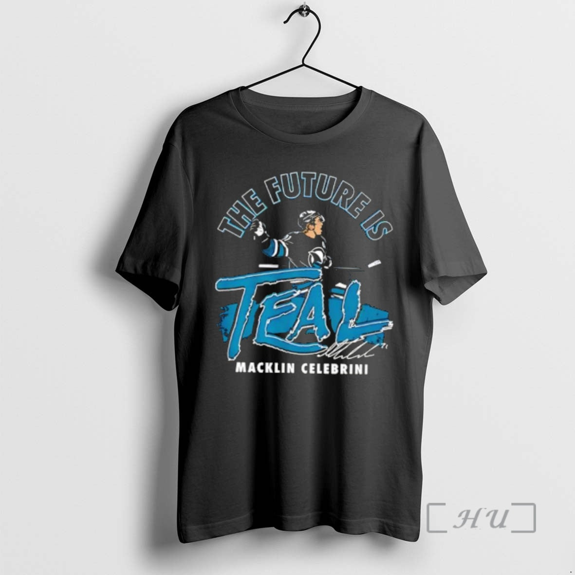 Officials San Jose Sharks Macklin Celebrini The Future Is Teal T-Shirts, Hoodie, Sweatshirt | DripVista.com