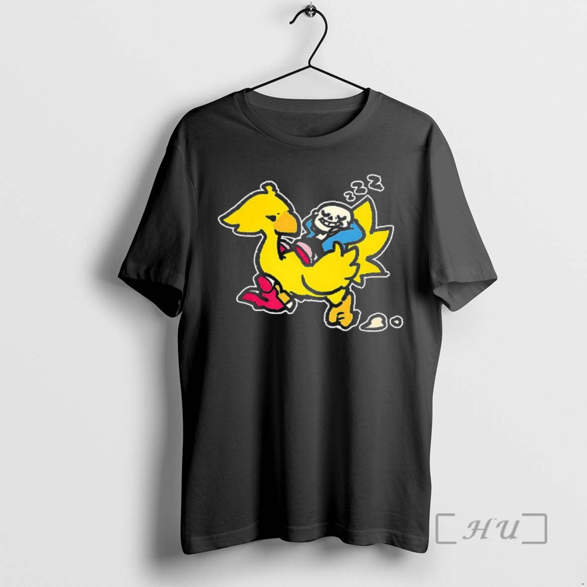 Officials Sans And Chocobo Undertale X Square Enix T-Shirts, Hoodie, Sweatshirt | DripVista.com