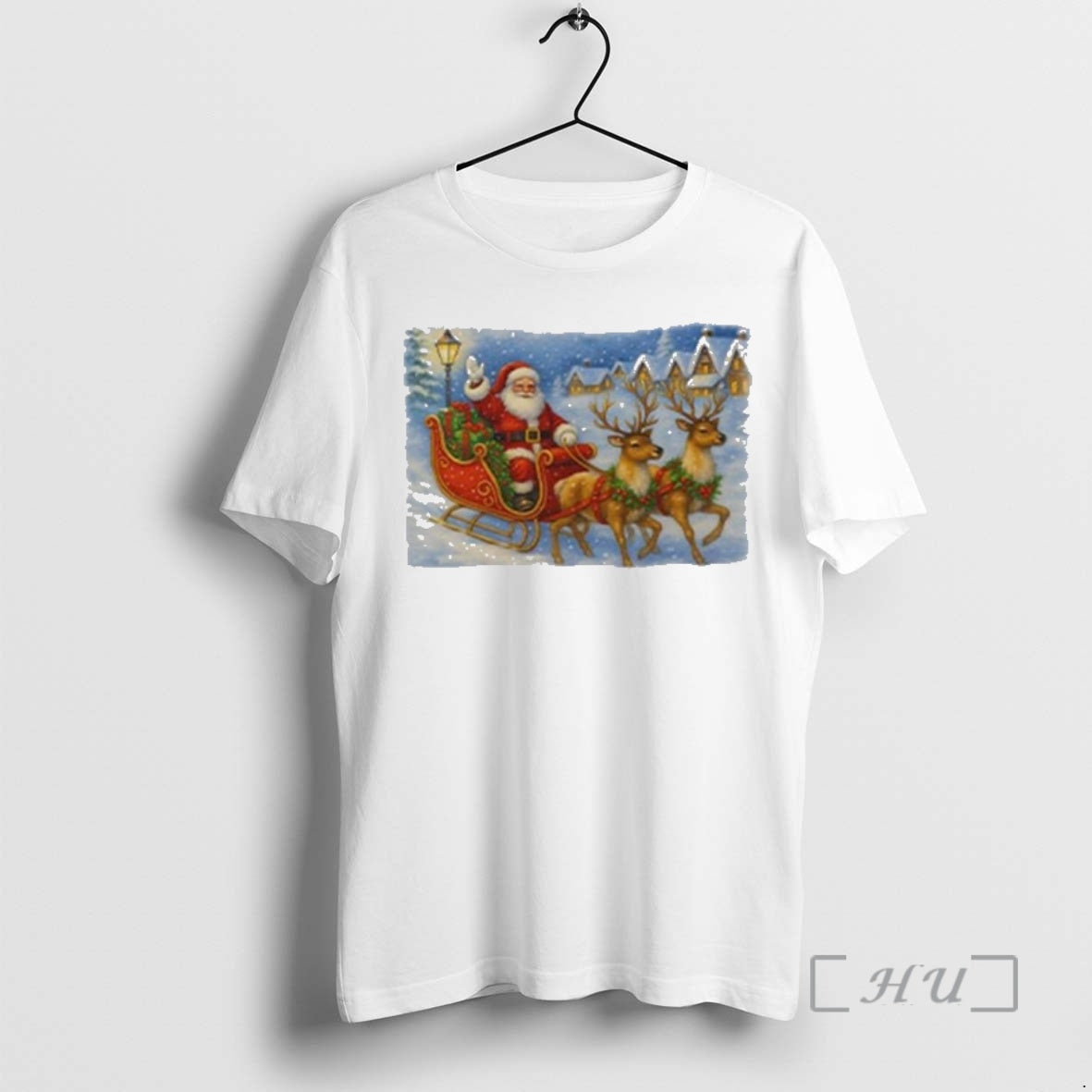 Officials Santa Sleigh Reindeer Christmas T-Shirts, Hoodie, Sweatshirt | DripVista.com