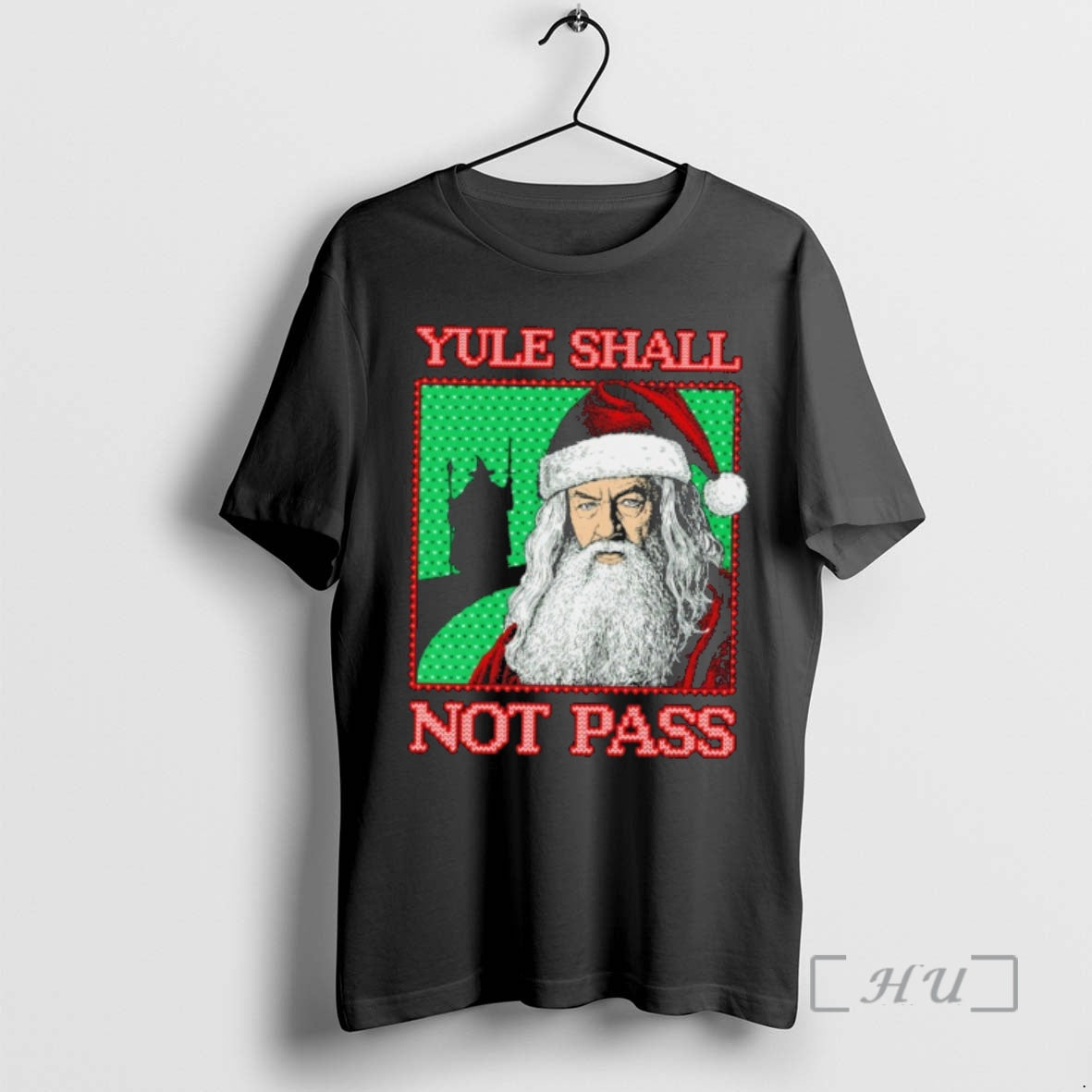 Officials Santa Claus Yule Shall Not Pass Ugly Christmas Sweat T-Shirts, Hoodie, Sweatshirt | DripVista.com