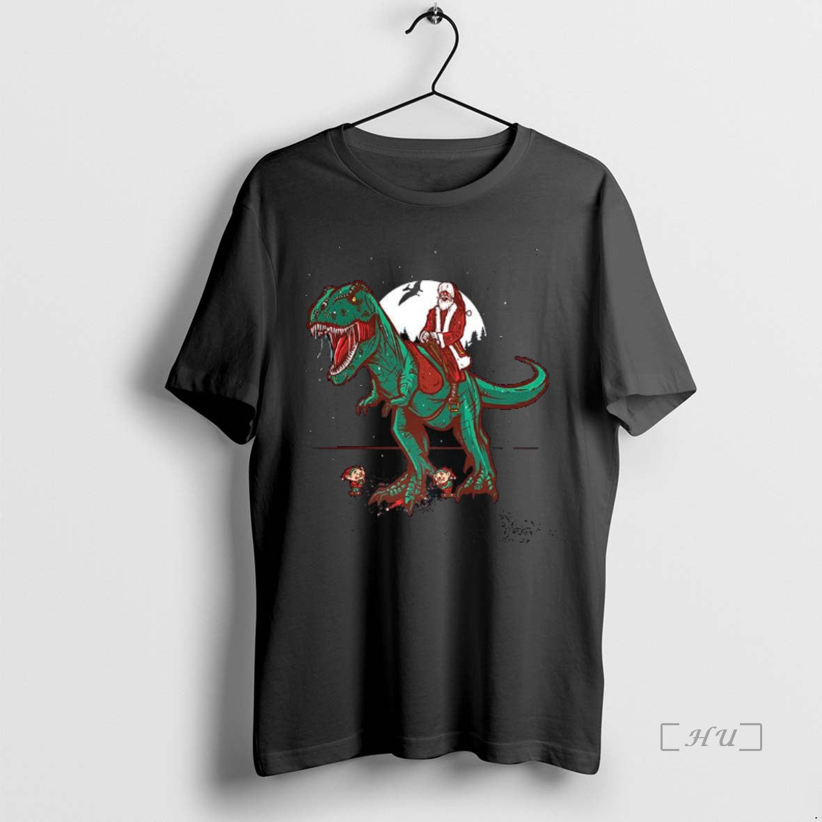 Officials Santa Rides A T Rex Jurassic Christmas T-Shirts, Hoodie, Sweatshirt | DripVista.com