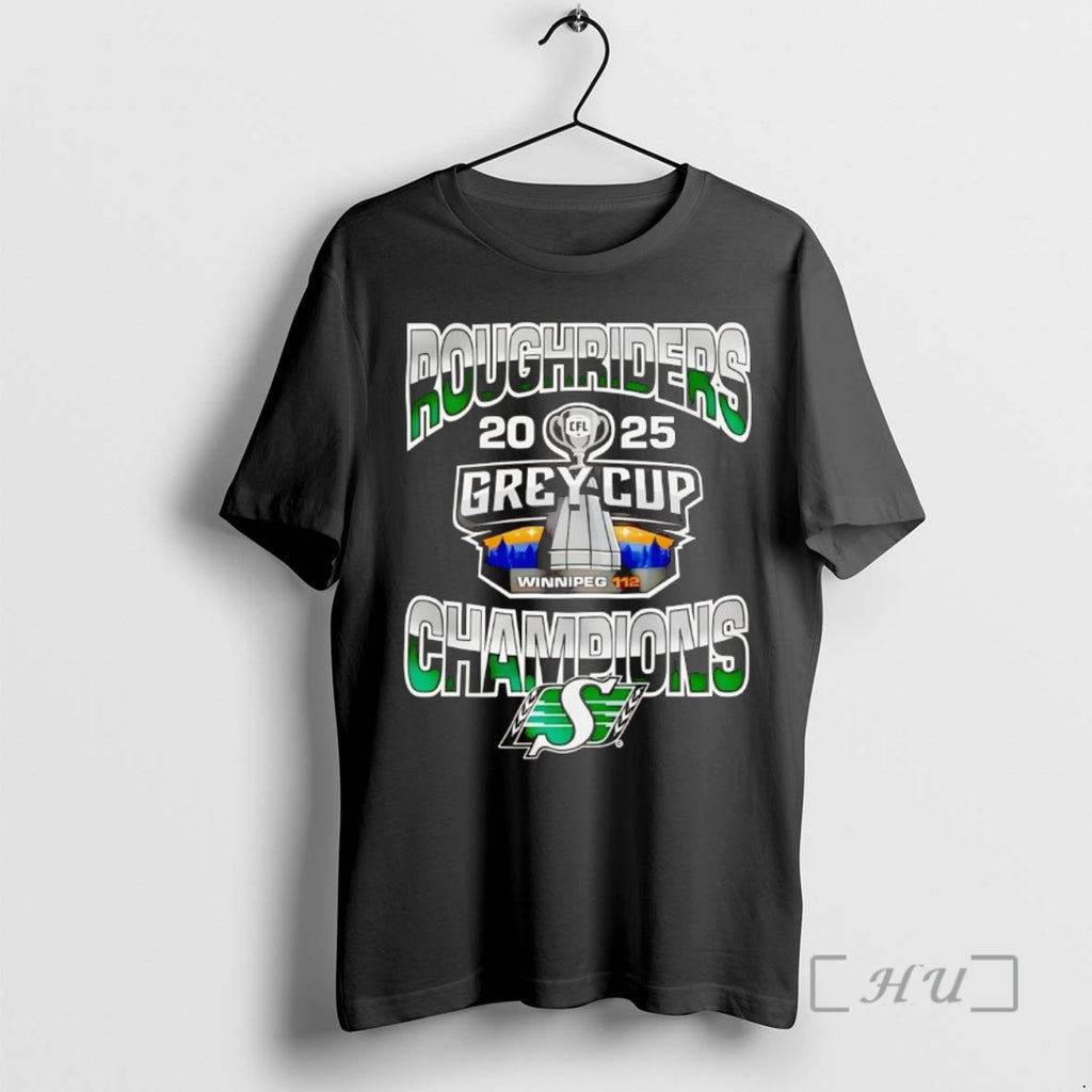 Officials Saskatchewan Roughriders 2025 Grey Cup Winnipeg Champions T-Shirts, Hoodie, Sweatshirt | DripVista.com