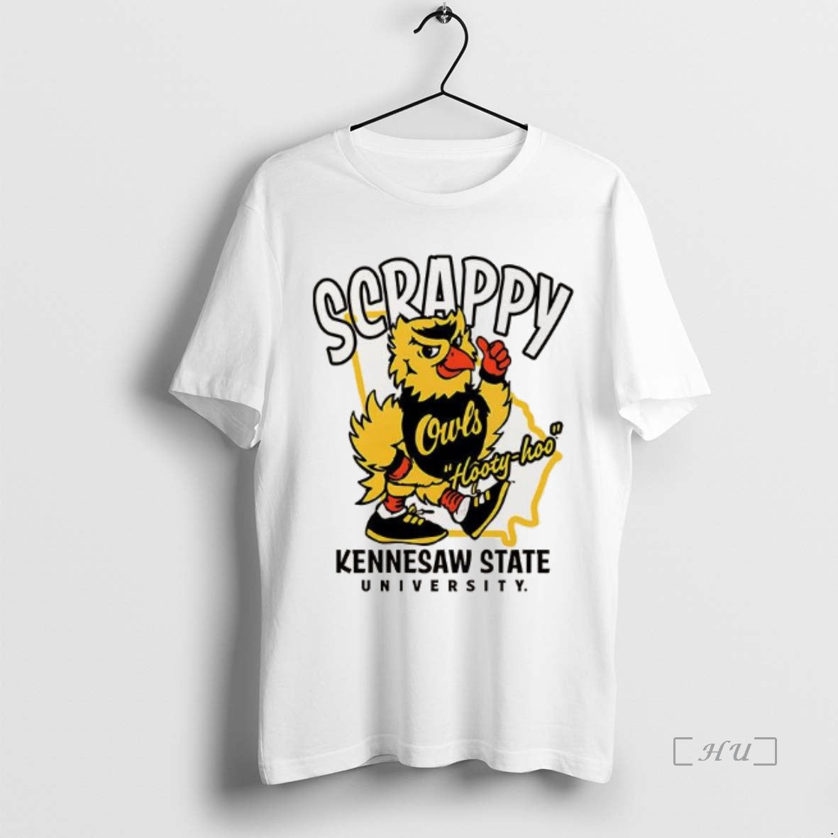 Officials Scrappy Kennesaw State Owls University Mascot T-Shirts, Hoodie, Sweatshirt | DripVista.com