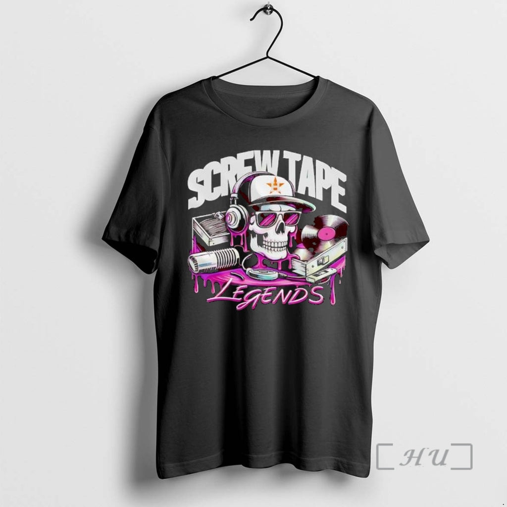 Officials Screwtape Legends Skull Hip Hop Art T-Shirts, Hoodie, Sweatshirt | DripVista.com
