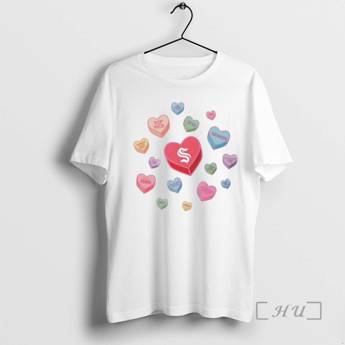 Officials Seattle Kraken Sweet Talk Valentines Day T-Shirts, Hoodie, Sweatshirt | DripVista.com
