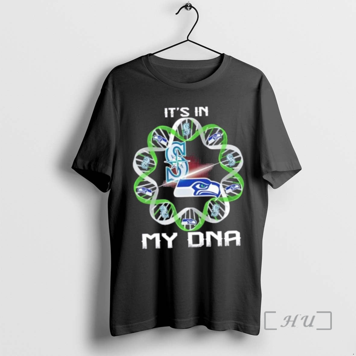 Officials Seattle City Sports Mariners X Seahawks Its In My Dna Premium T Shirts Sweater Hoodie, Sweatshirt | DripVista.com