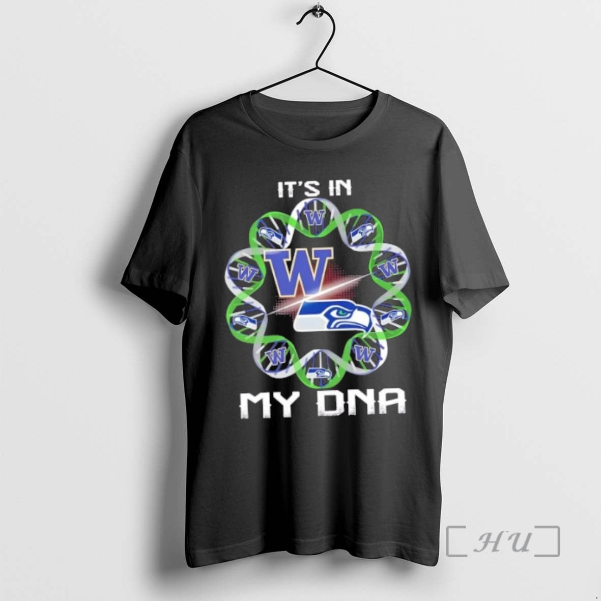 Officials Seattle City Sports Washington Huskies X Seahawks Its In My Dna Premium T Shirts Hoodie, Sweatshirt | DripVista.com