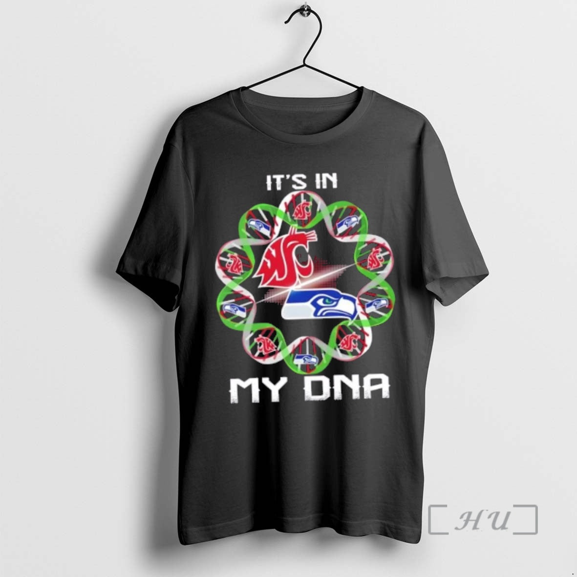 Officials Seattle City Sports Washington State Cougars X Seahawks Its In My Dna Premium T-Shirts, Hoodie, Sweatshirt