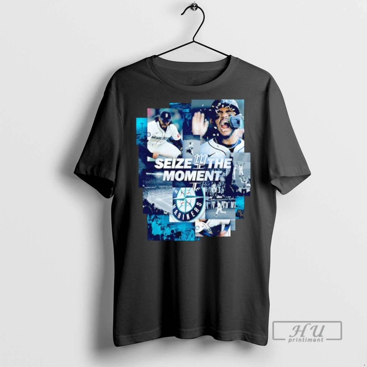 Officials Seize The Moment Seattle Mariners Graphic T Shirts Sweatshirt Hoodies