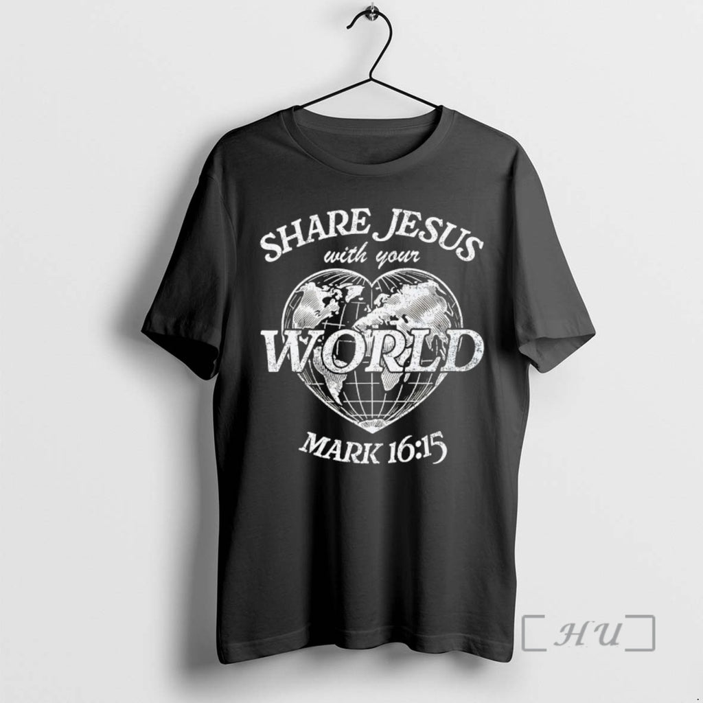 Officials Share Jesus With Your World T-Shirts, Hoodie, Sweatshirt | DripVista.com