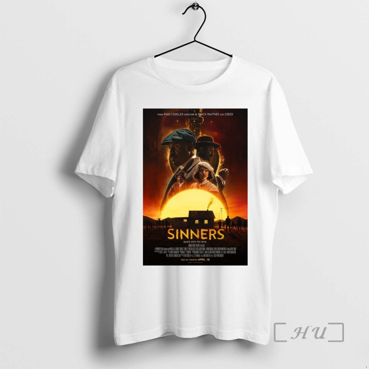 Officials Sinners Dance With The Devil Only In Theaters April 18 2026 Premium T Shirts Hoodie, Sweatshirt | DripVista.com