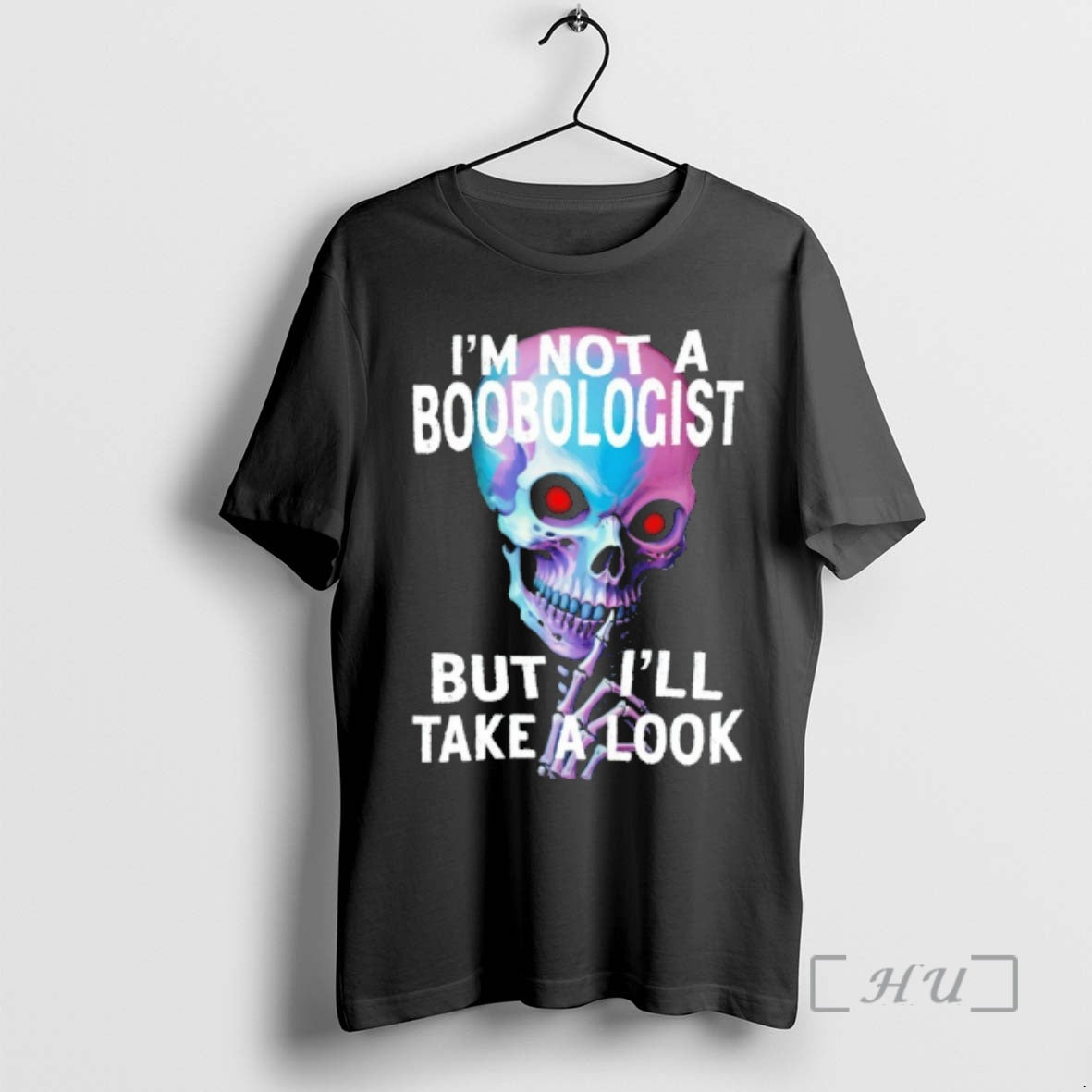 Officials Skeleton Im Not A Boobologist But Ill Take A Look Premium T Shirts Sweater Hoodie, Sweatshirt | DripVista.com