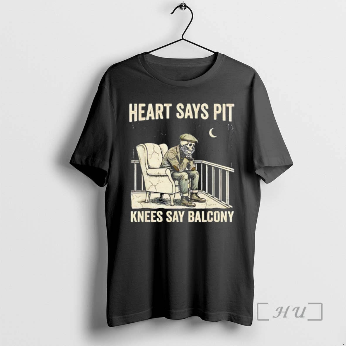 Officials Skeleton Old Men Heart Says Pit Knees Say Balcony Retro Premium T Shirts Sweater Hoodie, Sweatshirt | DripVista.com